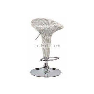 LS-1301 rattan bar chair with height adjustment