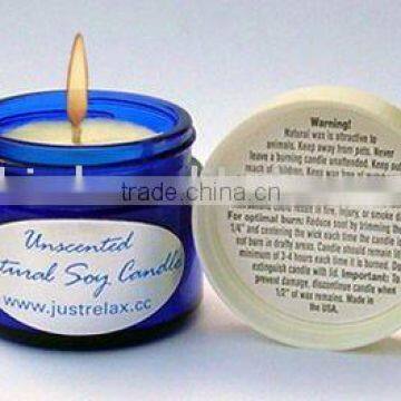 Decorative Scented Tin Candle