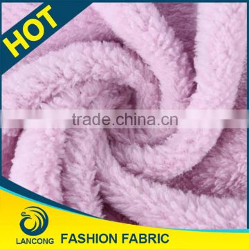 Most popular for garment Elastane anti static fleece fabric