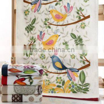 Wholesale Custom Print Cotton 100% Polyester Tea Towel