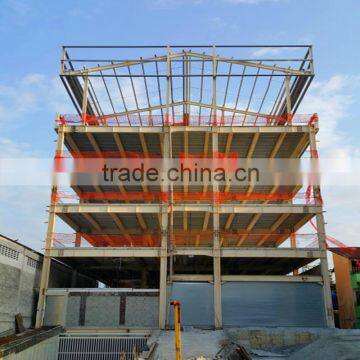 Painting or Hot Galvanized Light Prefabricated Warehouse Steel Structure