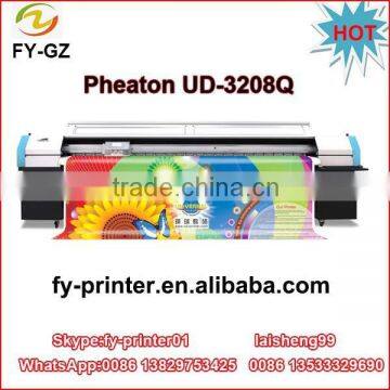 Phaeton UD-3208Q 3.2m outdoor banner wide format inkjet printer (SPT510/35pl ,8 head ,high speed)