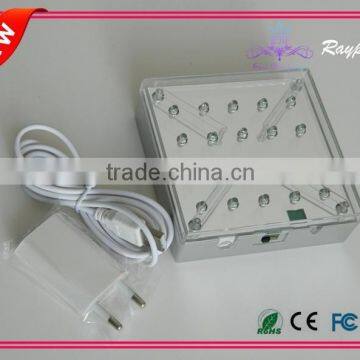 Tall Wedding Centerpiece Light Base 4 Inch Rechargeable Led Light Base for Wedding Decoration photo-4