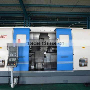 mechanical lathe CNC350T cnc lathe slant /cnc metal spinning machine