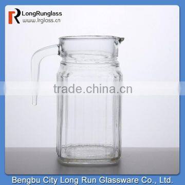 LongRun 700ml family use quare juice beverage glass bottle