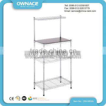 Chrome Wire Dislay Shelf for Easy Home Organization photo-4