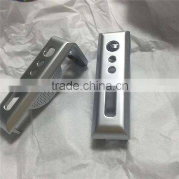 die casting door lock parts in chrome plating door handle in brass plating production