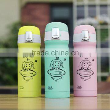 High quality stainless steel double wall vacuum flask with cup