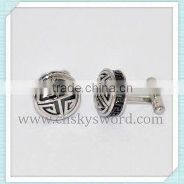 Fashion Stock Cheap Men's Stainless Steel Cross Cufflinks KC20024