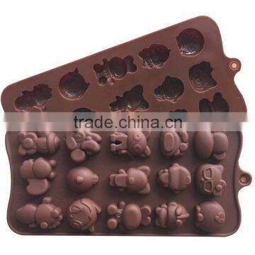 Cartoon 3D Animal Elephant Silicone Mold Cake Decorating Mold For Chocolate Soap Candy Arts & Crafts photo-4