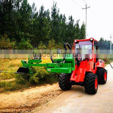 Garden machine 4wd small tractor with hedge trimmer for sale