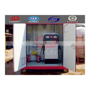 skid mounted container tank station for oil diesel made by luqiang