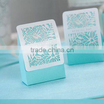 blue l Paper Gift Box candy paper box for wedding chocolate box