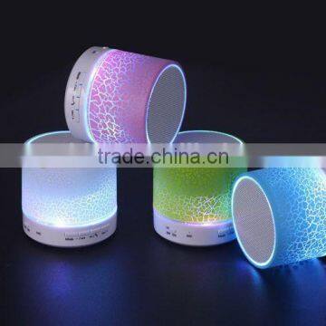 New 2016 Cheap Price Bluetooth colorful led light Speaker With Bluetooth/usb Function Multimedia Speaker Computer Speaker