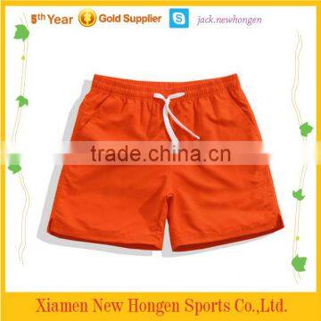 Orange color beach shorts/board shorts/surf shorts