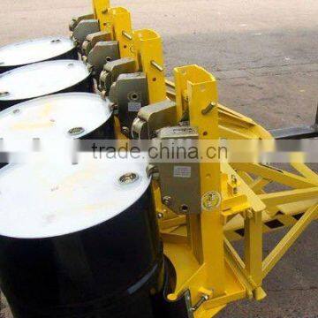 Oil drum clamp with 4 claws