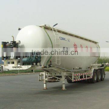 High quality CIMC LINYU 55m3 bulk cement tank semi trailer