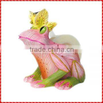 Funny colorful handmade resin Frog Tape Dispenser