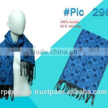 New Fancy Knitted Wool Scarf