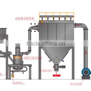 carbon black Air Jet Mill/Air classifier/pulverizing with separator/grinding mill/1um powder grinder