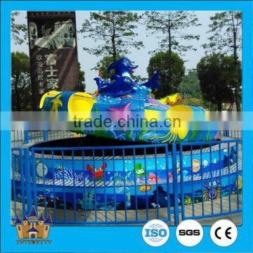 Outdoor fun rides cheap carnival game ride sea disc turntable ride for sale