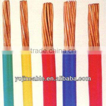 ISO CCC CE GOST certificate 450/750v copper core PVC insulated clectric wire