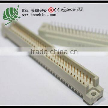 Row 2 male 64 pin Euro connector