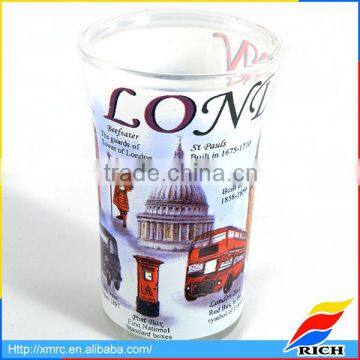 cheap persoanlized London shot glasses carton