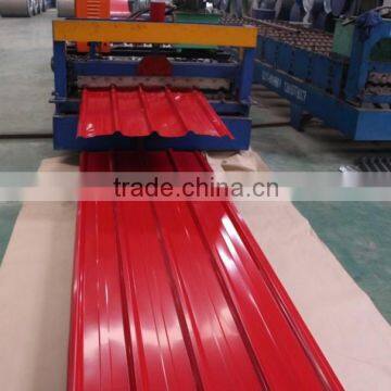 0.28mm PPGI corrugated steel sheet