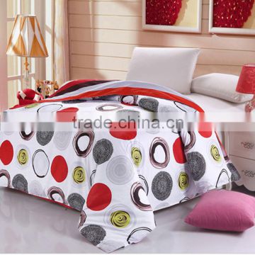 Chinese mulberry silk comforter with printed Cotton Cover