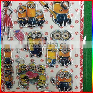 Minions Embossed PVC Stickers for Kids photo-2