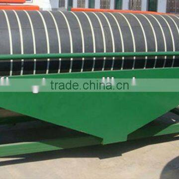 Wet drum type magnetic separator in mining