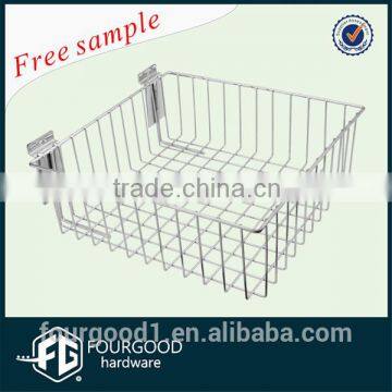metal wire basket for food display