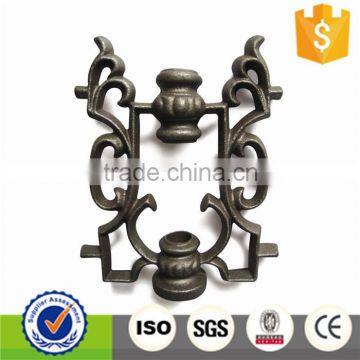 Cast Iron metal fence snap on rosettes