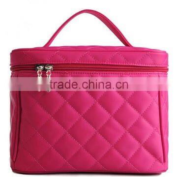 latest design bags women makeup case with zipper,promotional cosmetic bag makeup bag with mirror