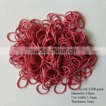 Cheap bulk wholesale hair rubber bands with multi color and various size