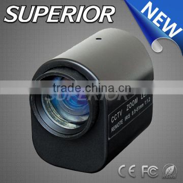 6-60mm motorized vari-focal CCTV zoom lens for box security cameras(SP0660ZD)