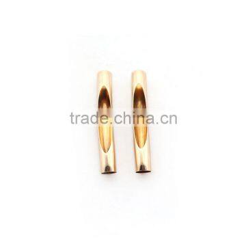 Copper pipe , copper accesories for Apparel Shoe lacing,40mm Length