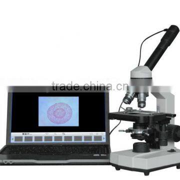 DBMP100-2B digital biological microscope equipped with digital microscope camera for student use