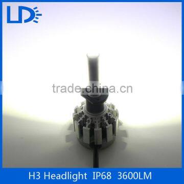 Car Accessories Light Waterproof IP68 H1 H3 H7 H11 H3 H4 Car Head Light