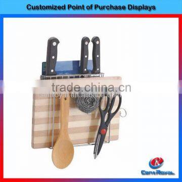 Antique Decorative Powder Coated Metal Kitchen Rack