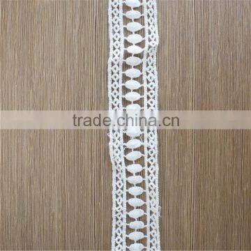 Cheap Embroidery Trim Lace Wholesale 100% Cotton Lace Trim for Dresses/Curtains photo-1
