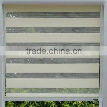 Double Layers Zebra Roller Sheer Blinds