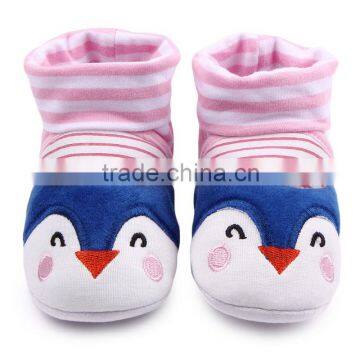 Cute soft cotton fabric girls shoes Autumn&Winter Season baby boots shoes