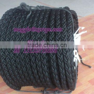 nylon double braid dock line rope/blue nylon rope/military nylon rope