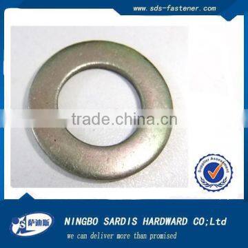 DIN125 Thin Flat Washer Carbon Steel Blue Zinc Plated Flat Washer With High Quality