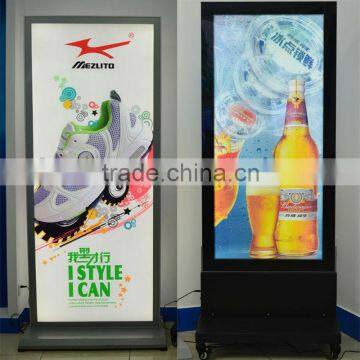 innovative standing outdoor advertising led lights sign board for shops