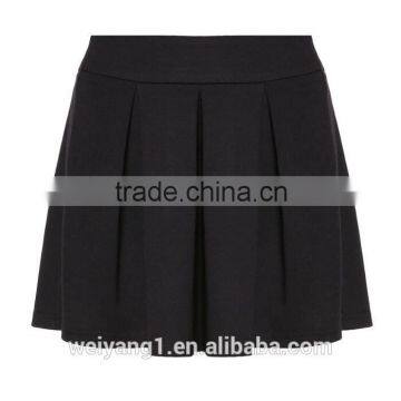 Basic Fit And Flare Skirt Fshion Woman Short Dress Girl