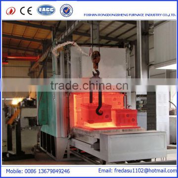 Car type bottom carrier electric annealing furnace