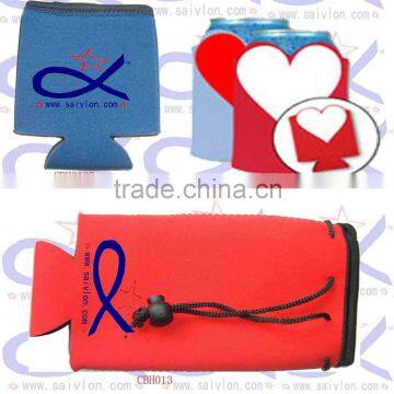 Multi-color Waterproof Neoprene Beer Can Cooler Holder photo-3